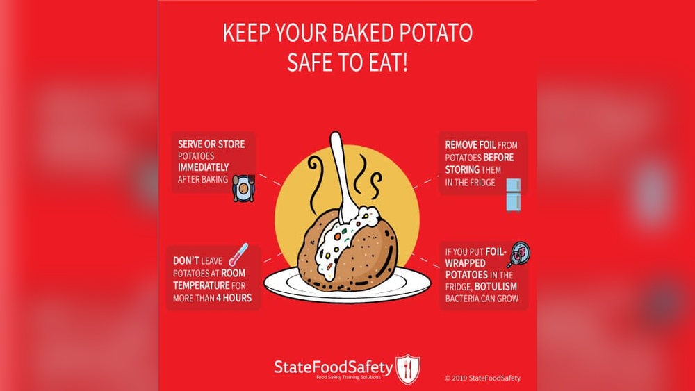 Can Baked Potatoes Be Left Out Fridge Rules And Time: Essential Safety Tips