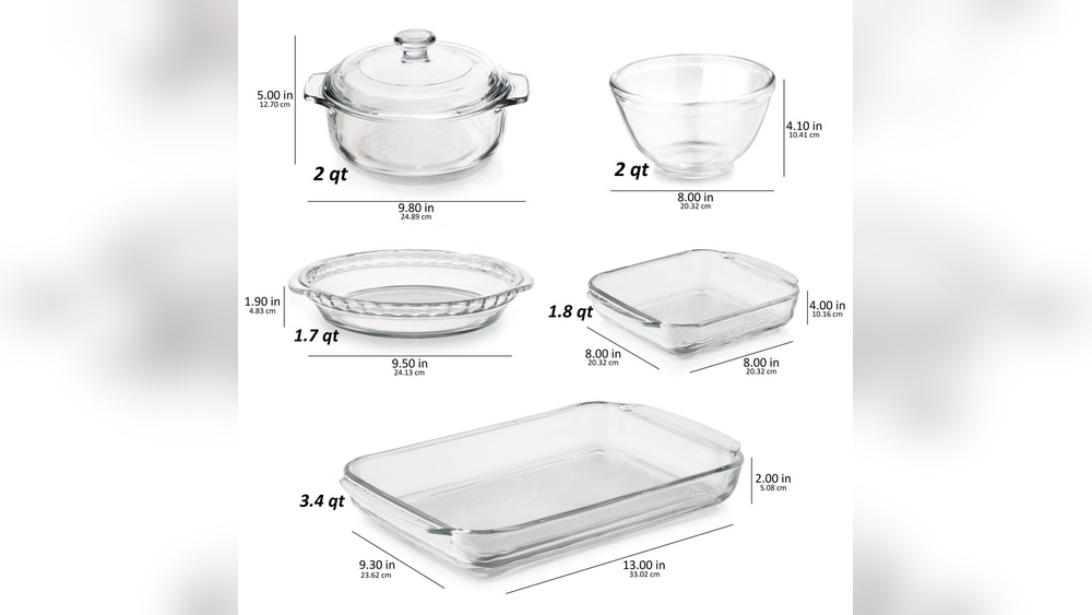 How Big Is A 2 1 2 Quart Baking Dish: Size Guide & Uses