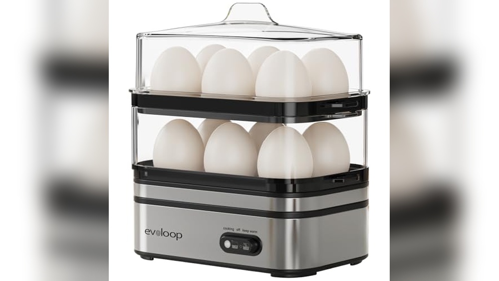 Evoloop Rapid Egg Cooker Review: Easy 12-Egg Cooker & Steamer
