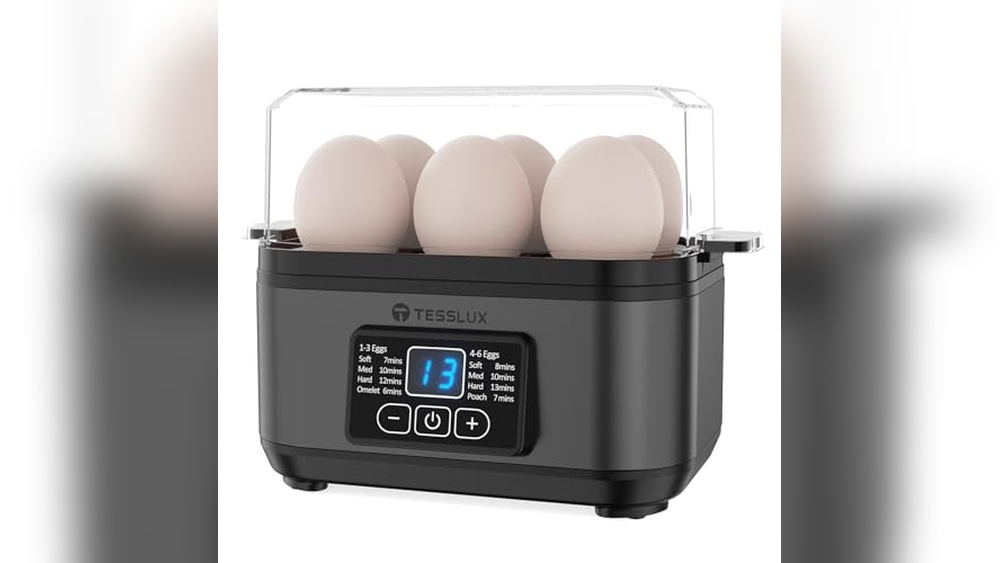 Tesslux Electric Rapid Egg Cooker Review: Easy 6-Egg Maker