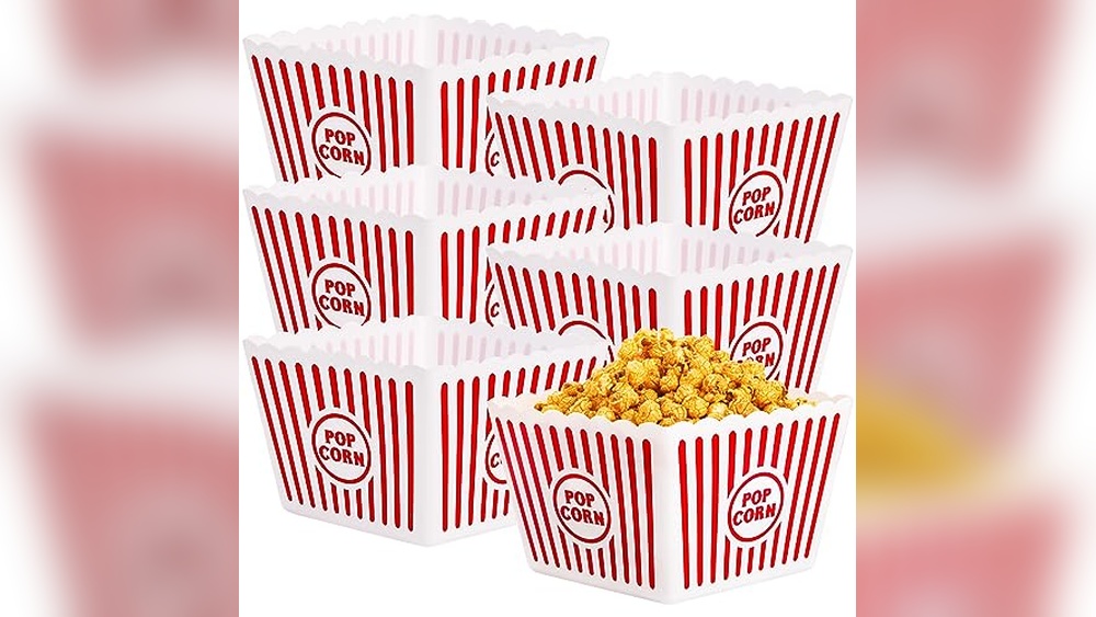 Bekith 6 Pack Plastic Popcorn Buckets Review: Durable & Reusable