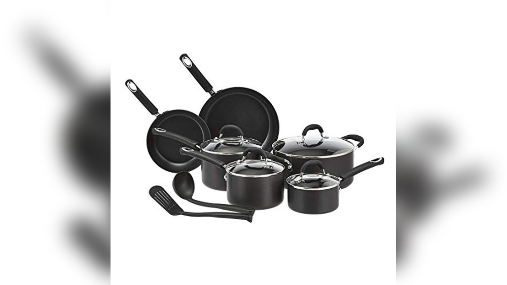 Amazon Basics Ceramic Non-Stick 12-Piece Cookware Set Review