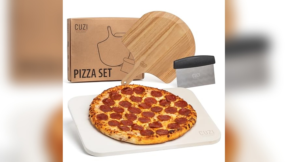 Cuzi Gourmet – Pizza Stone Set Review: Perfect Your Homemade Pizza