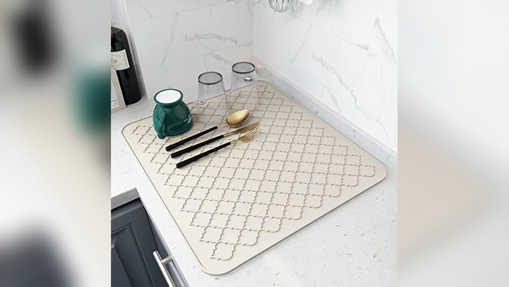 AMOAMI Silicone Dish Drying Mat Review: Heat Resistant & Durable