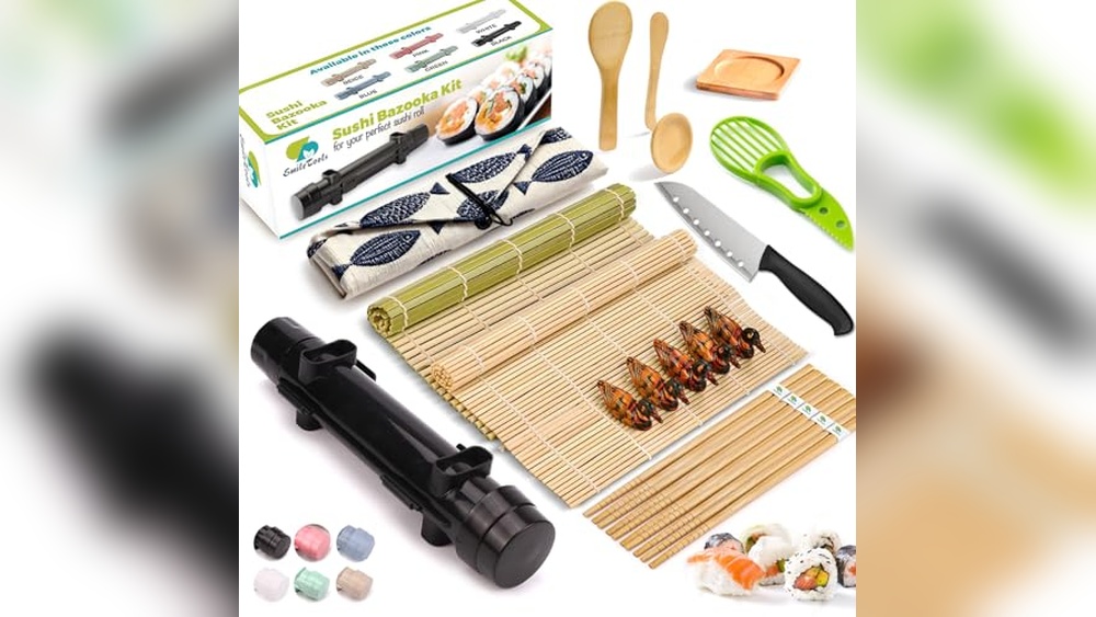 Best Sushi Making Kit For Beginners – 22 Piece DIY Set Review