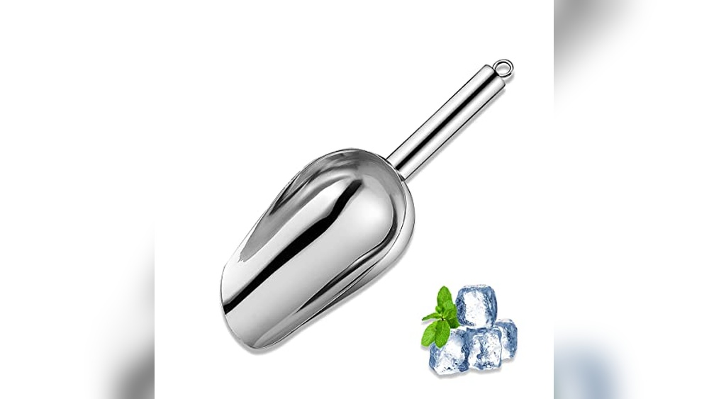 Metal Ice Scoop 6 Oz Review: Best Stainless Steel Kitchen Scooper