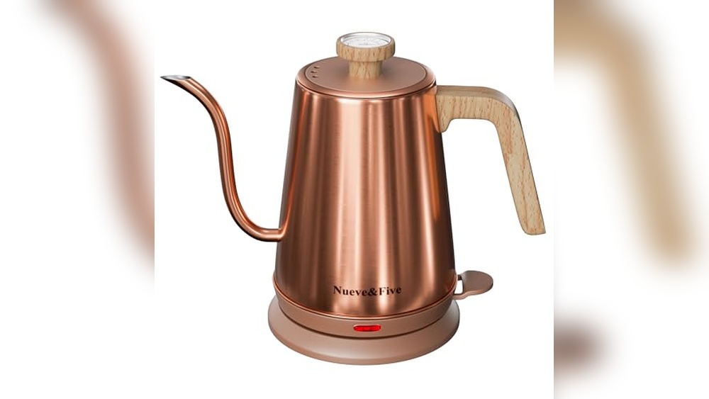 Nueve&Five Gooseneck Electric Kettle Review: Safe & Efficient
