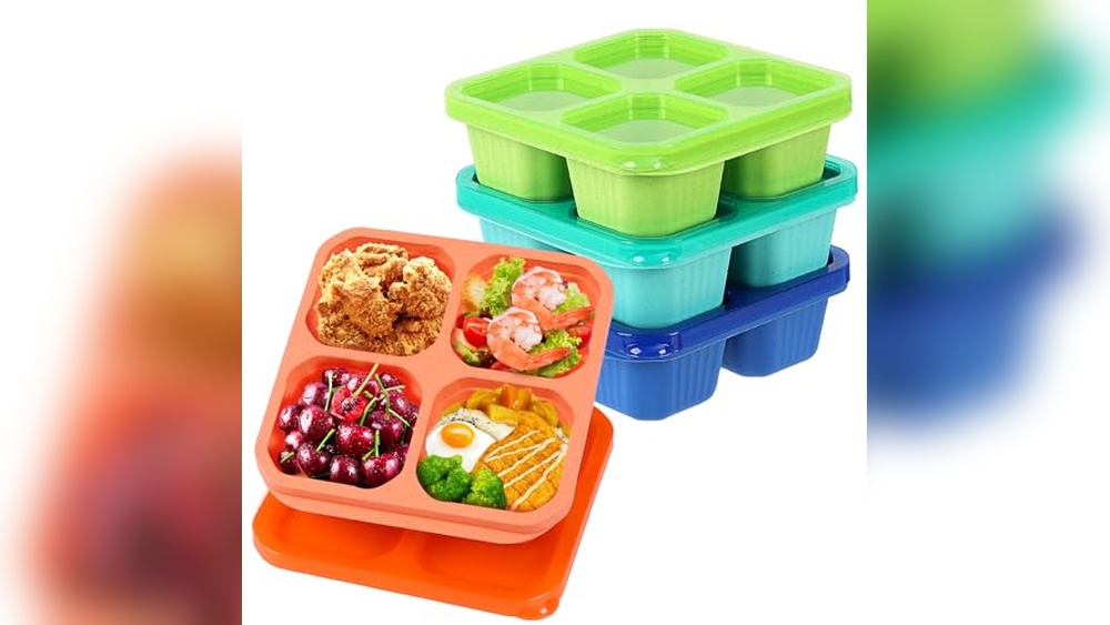 Buluker 4 Pack Bento Snack Containers Set Review: Durable & Safe