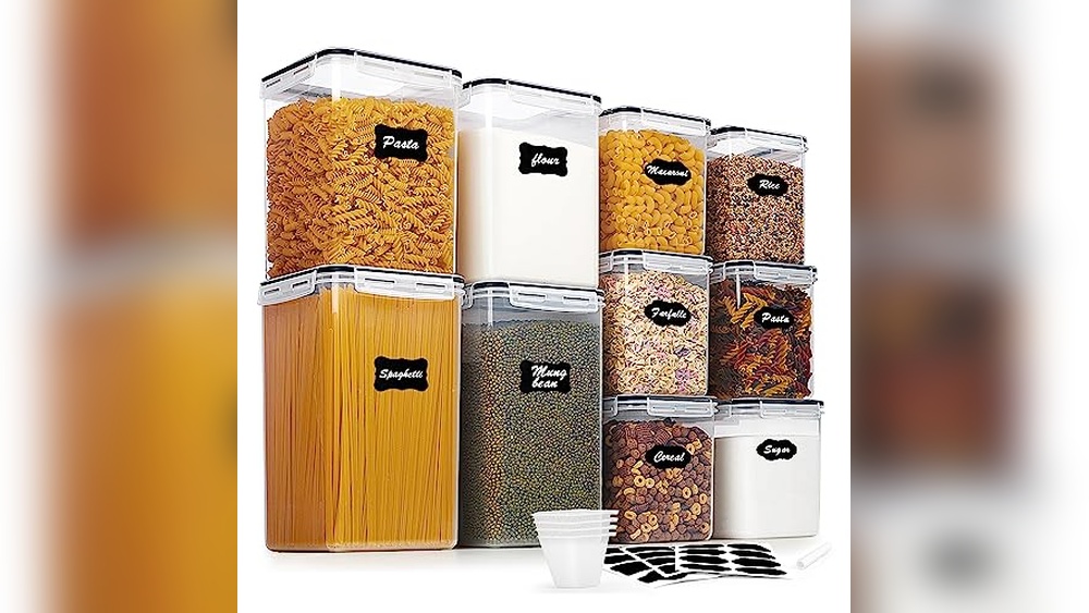 Vtopmart 10 PCS Airtight Flour & Sugar Containers Review