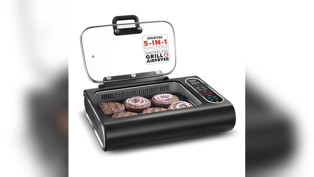 Gourmia Smokeless Indoor Grill & Air Fryer Review: Top Features
