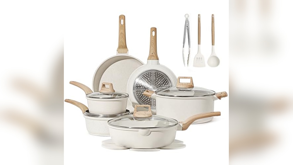 CAROTE 16 Piece Nonstick Cookware Set Review: Safe & Durable