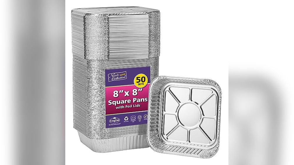 8×8 Aluminum Pans With Lids: Best Disposable Cake & Food Containers