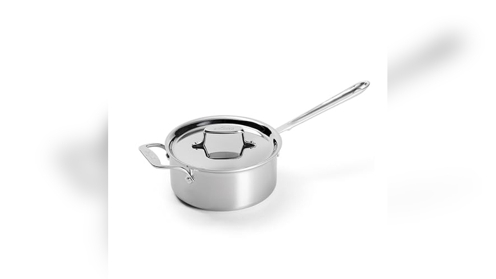 Allclad Stainless Steel Brushed D5 Saucepan Cooking Pot Review