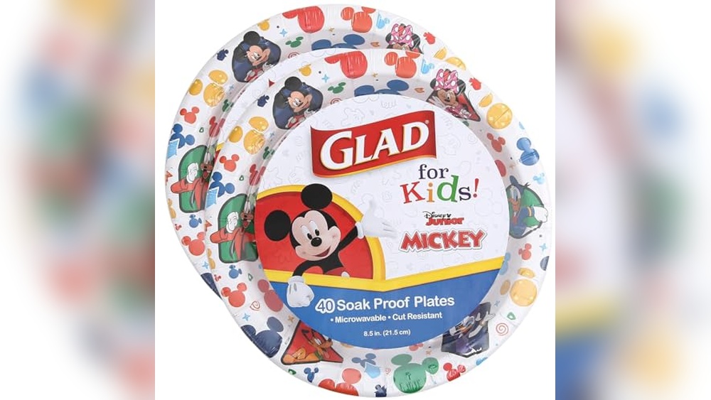 Glad for Kids Disney Mickey and Friends Paper Plates Review
