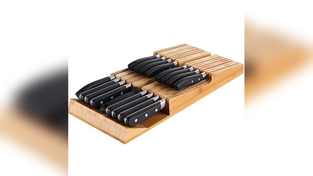 NIUXX In-Drawer Knife Block Set Review: Safe, Space-Saving Storage