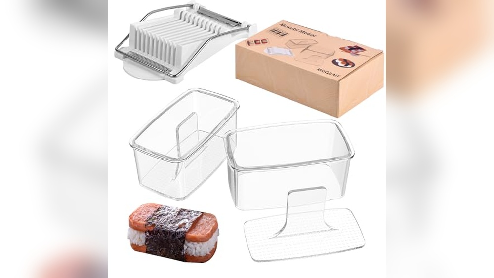 3-Piece Clear Musubi Maker Kit Review: Easy, BPA-Free & Non-Stick