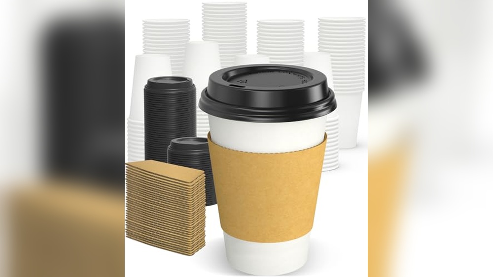 Dealusy 100 Pack Coffee Cups Review: Durable & Convenient Choice