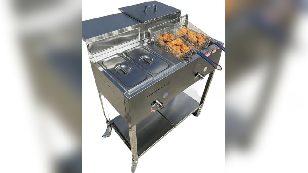 Deep Fryer Cart Review: Portable 3 Gallon Stainless Steel