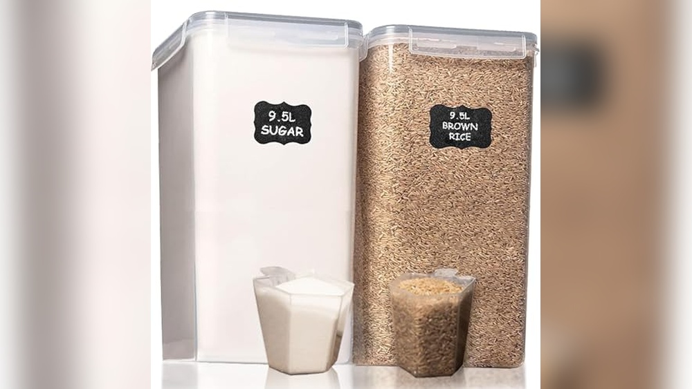 Shazo 2 PC Bulk Food Storage Containers Review – Airtight & Leakproof