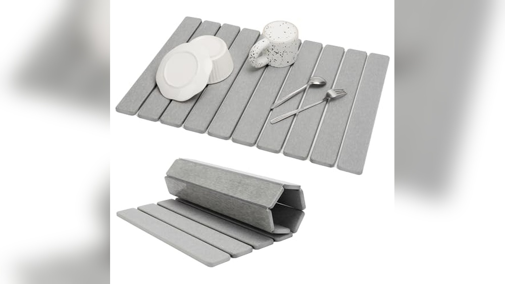 Large Stone Dish Drying Mat Review: Eco-Friendly & Super Absorbent