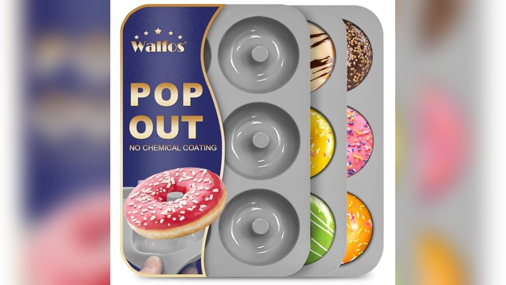 Walfos Silicone Donut Mould Review: Non-Stick Donut Plate Set
