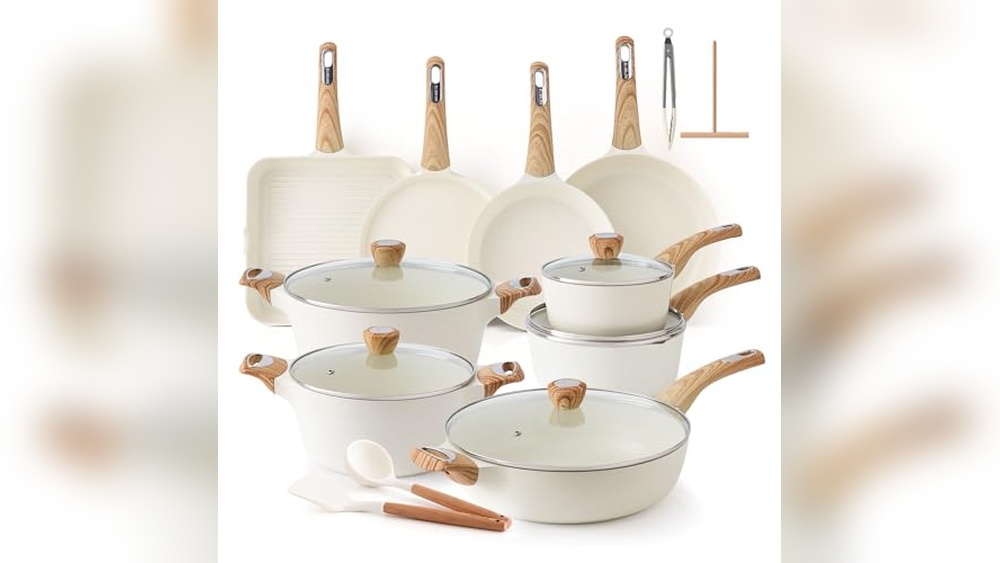SENSARTE 26-Piece Nonstick Cookware Set Review: Safe & Durable