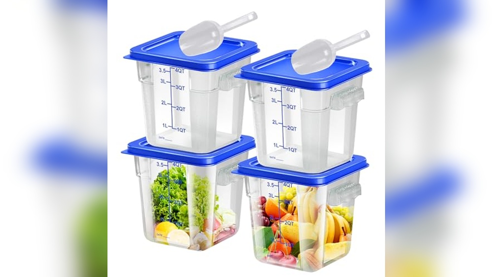 FeyBuosk Food Storage Containers Review: Clear, Durable & Handy