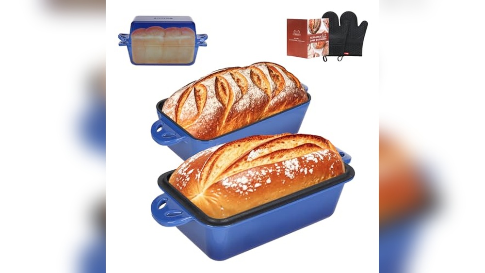 AILITOR 9×5 Enameled Cast Iron Loaf Pan Review: Durable & Reliable