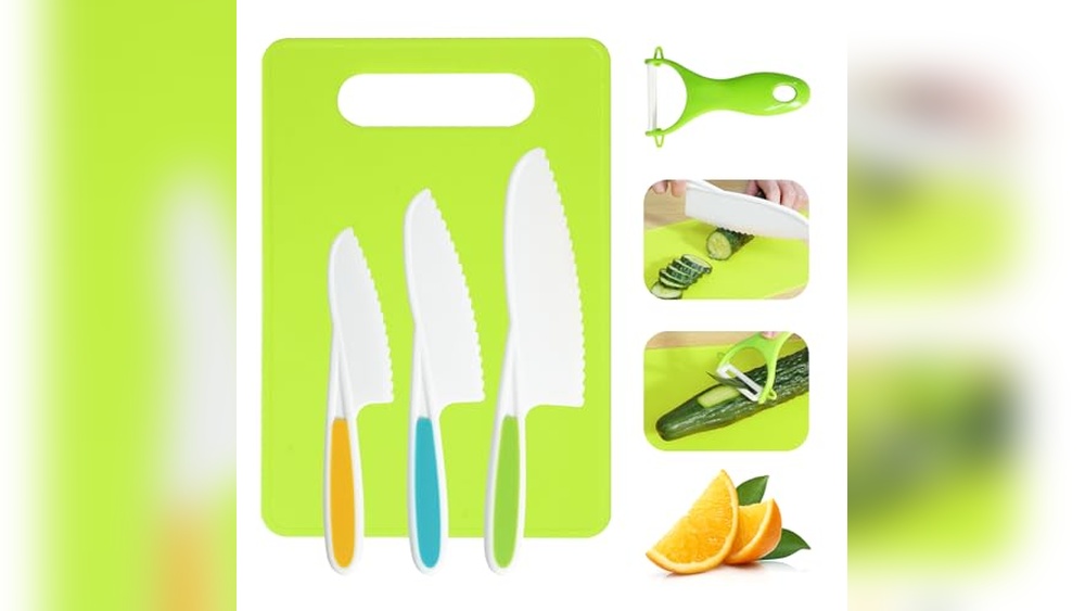 Melican Kids Kitchen Knife Set Review: Safe & Fun Cooking Gear