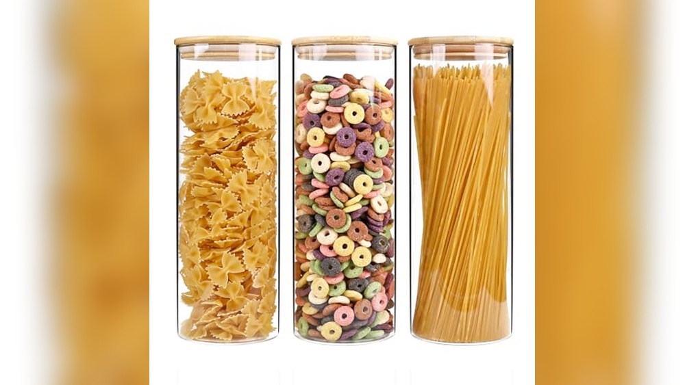 SHOWIN Round and Square Glass Food Storage Jars Review 2024