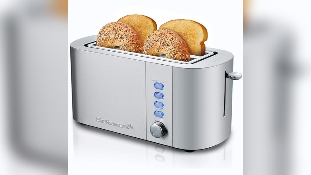 Elite Gourmet Long Slot 4 Slice Toaster Review: Wide Slots & More