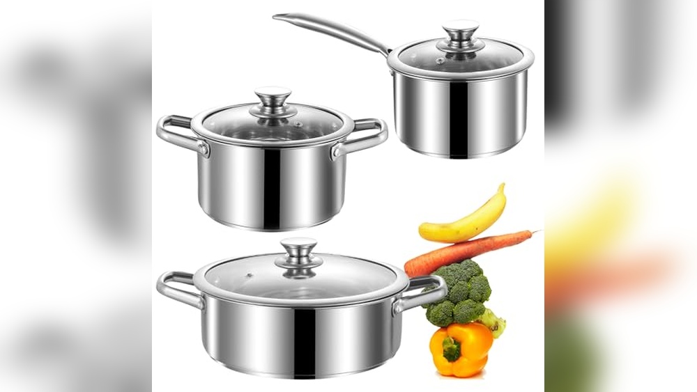 SHEUMNT Stainless Steel 6-Piece Cookware Set Review & Guide