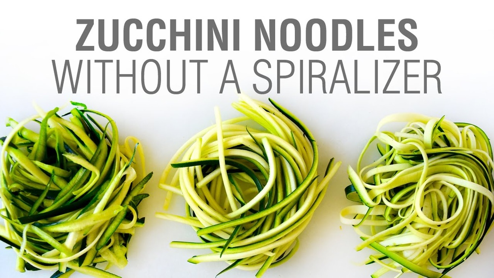How To Make Courgette Spaghetti
