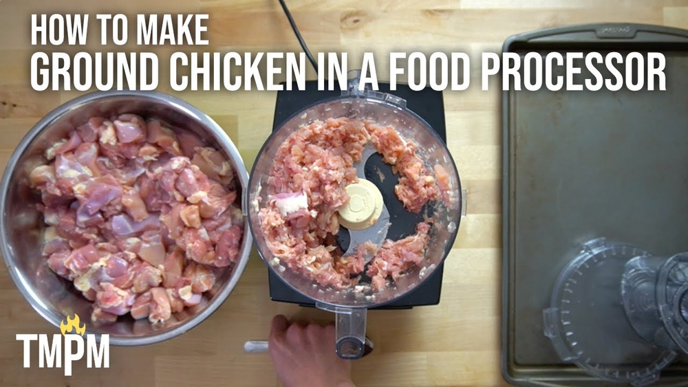 How To Make Ground Chicken In A Food Processor