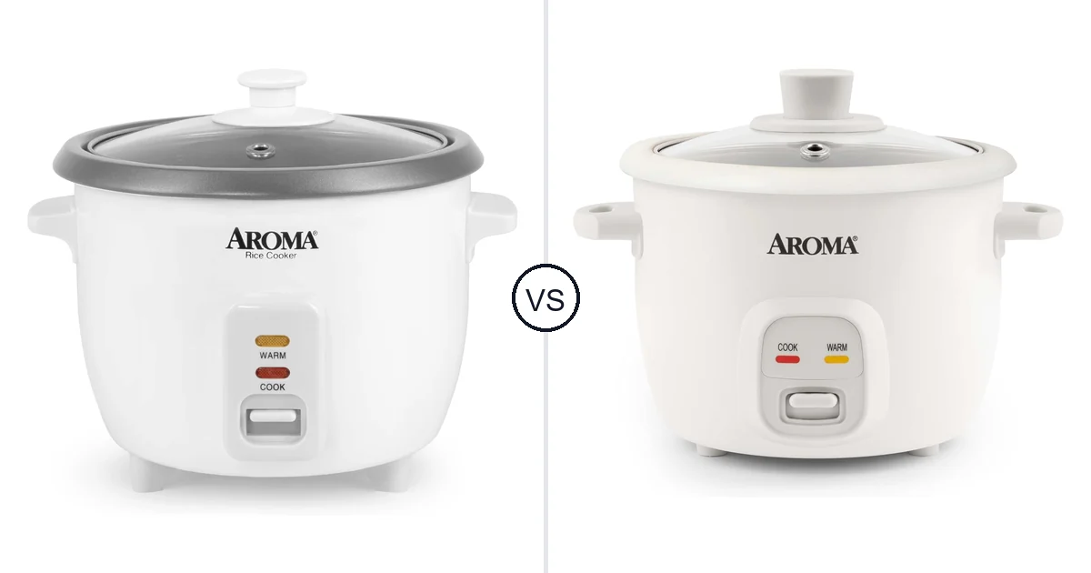 AROMA Uncooked vs AROMA Cooked: Rice Cooker Comparison